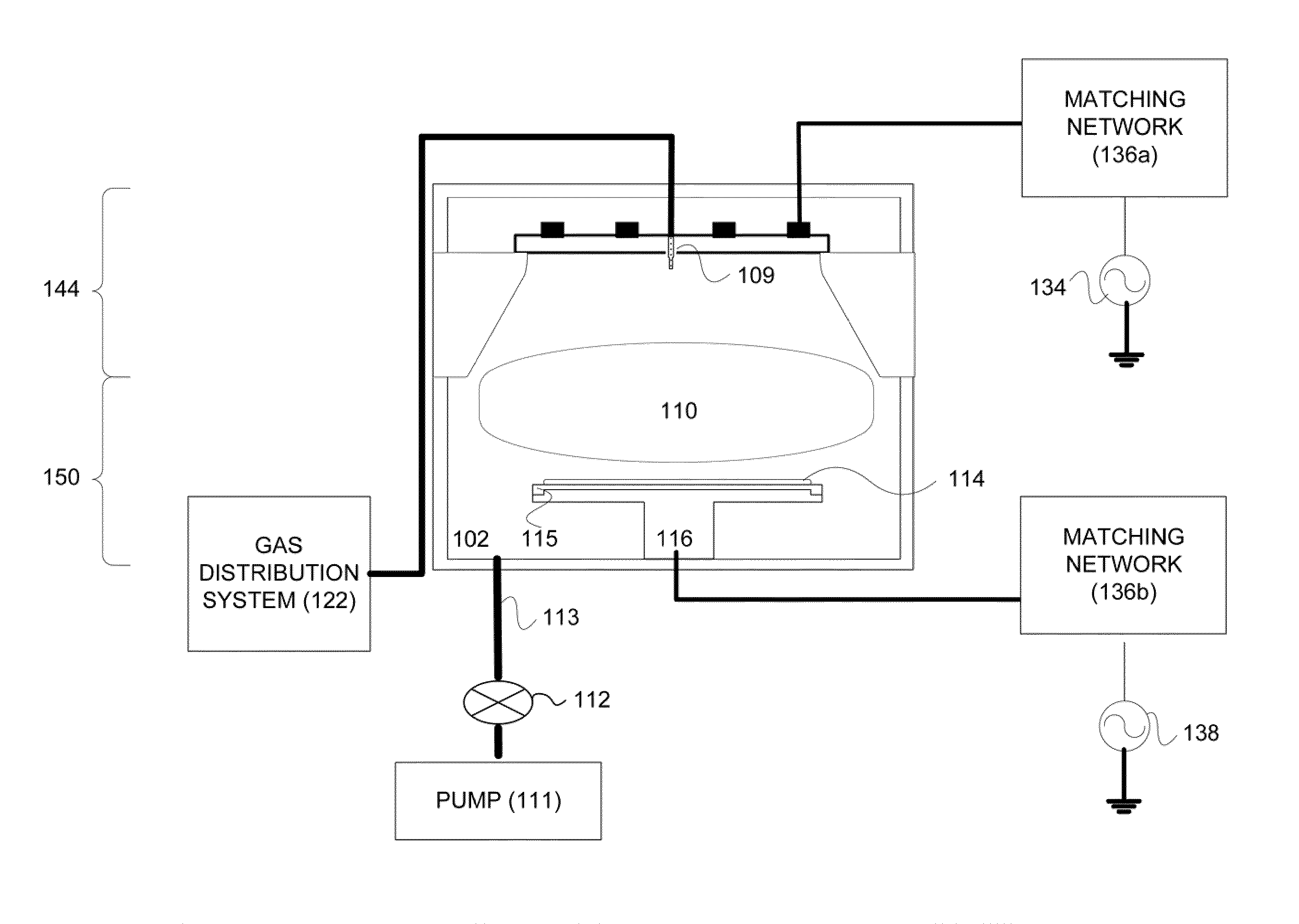 Servicing a plasma processing system with a robot