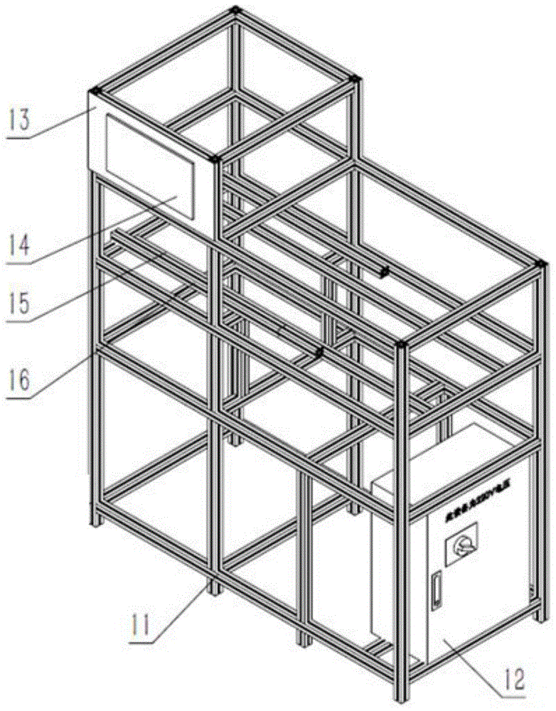 Automatic weighing and sorting device for lithium battery pole pieces