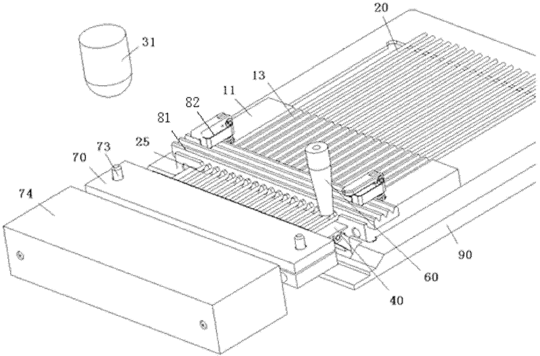 System and method for stripping optical cable