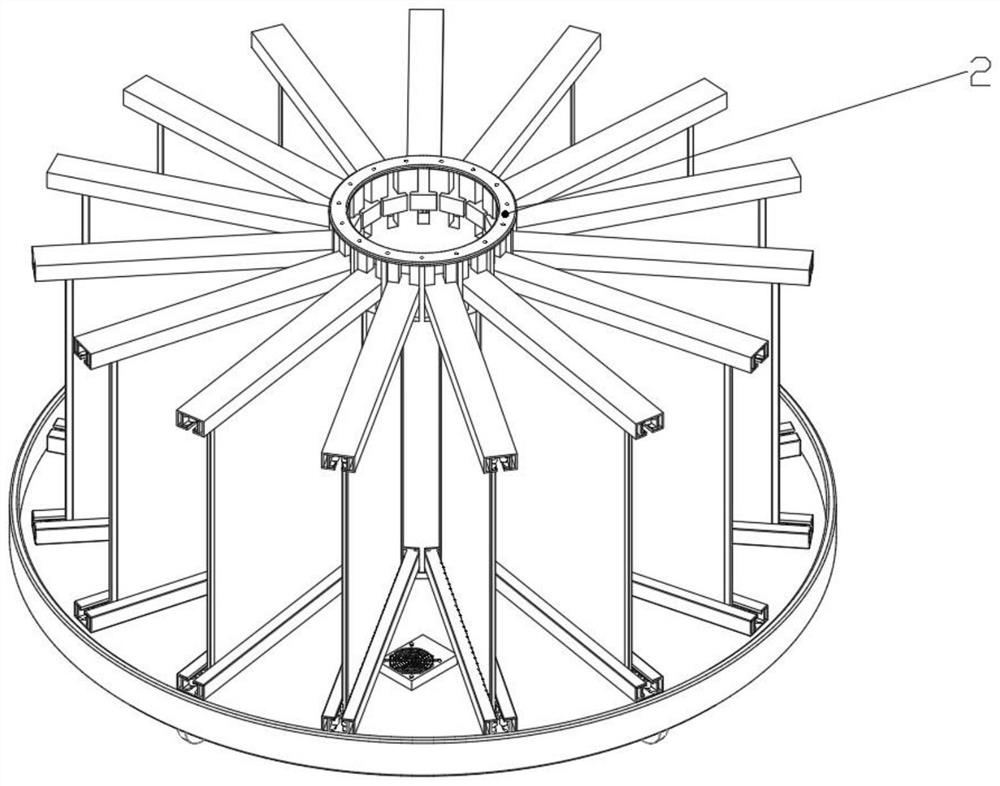 Drying and storing integrated device for screen printing plate