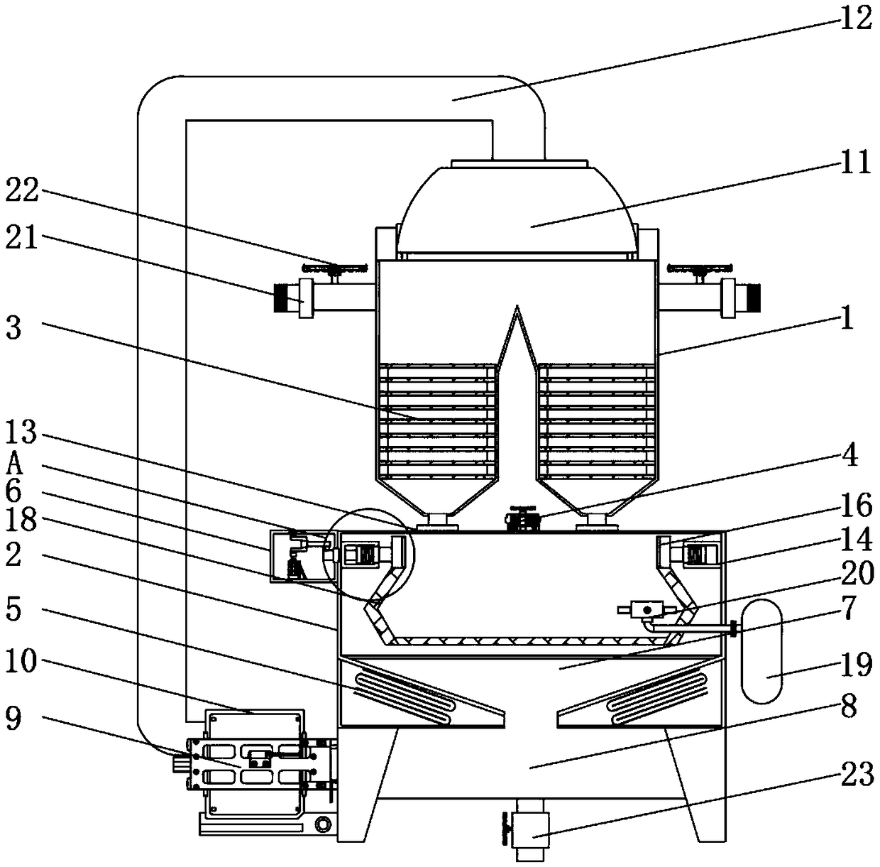 Bio-oil circulation extraction equipment