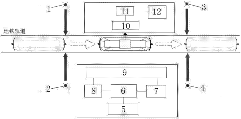 Automatic control system for advertising lamp box