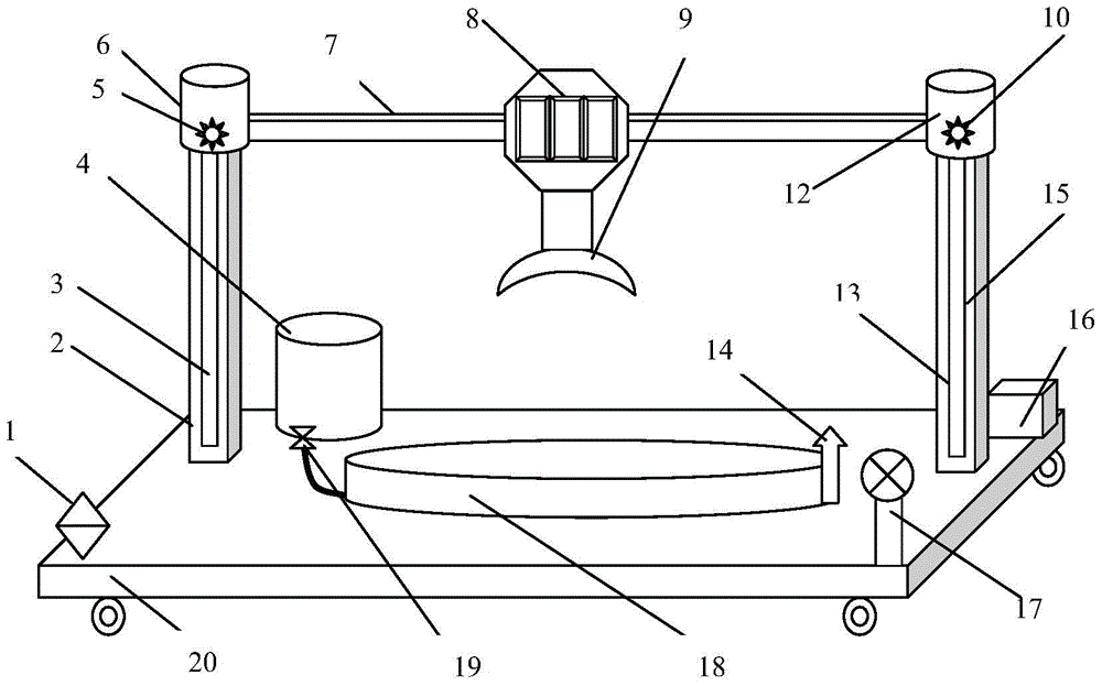 Test device and test method for oil leakage detector