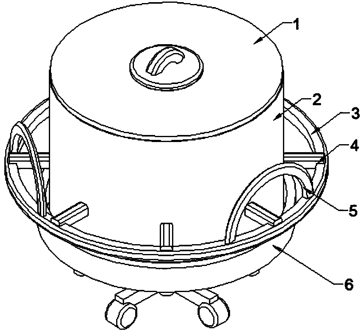 Coating container with selectable transportation modes