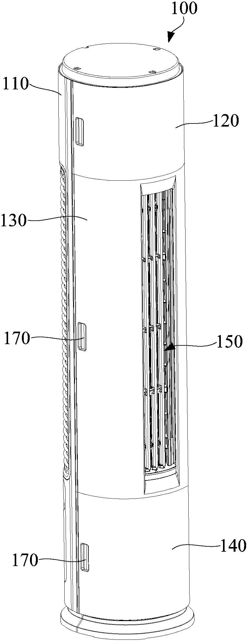 Air conditioner cabinet and air conditioner