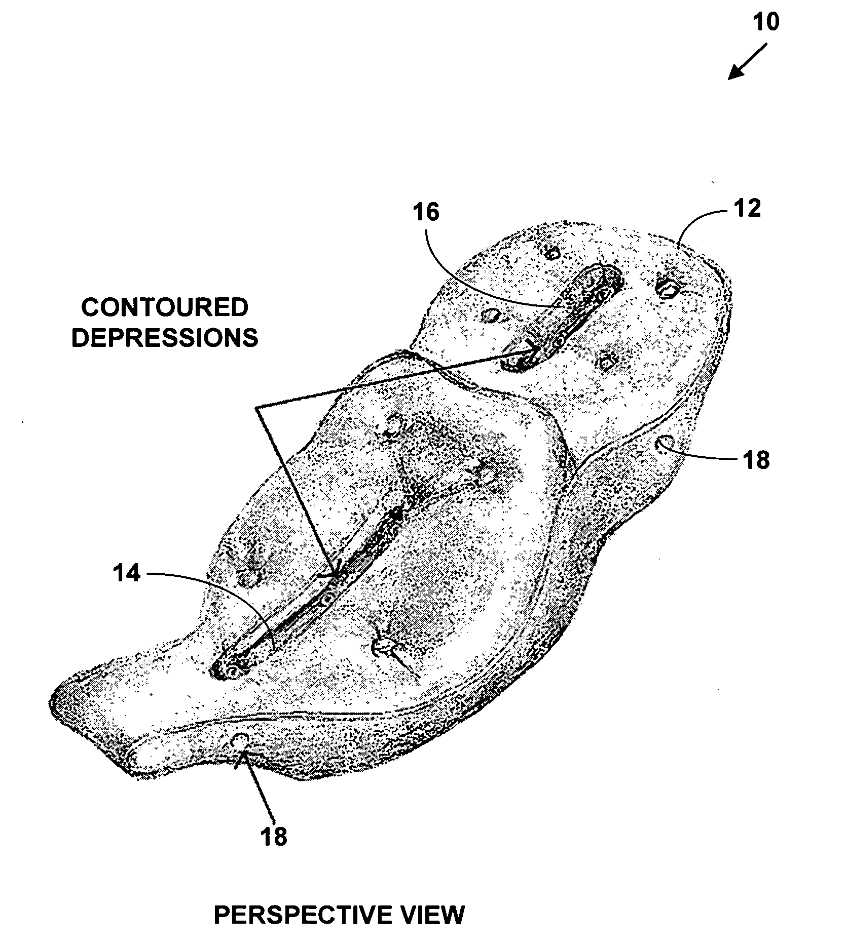 Contour motorcycle seat