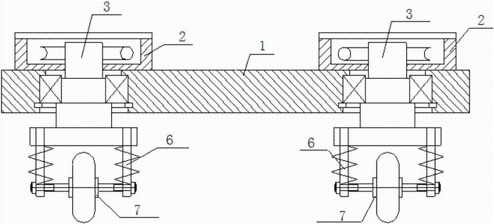 Control method for movable type four-wheel all-dimensional steering robot chassis