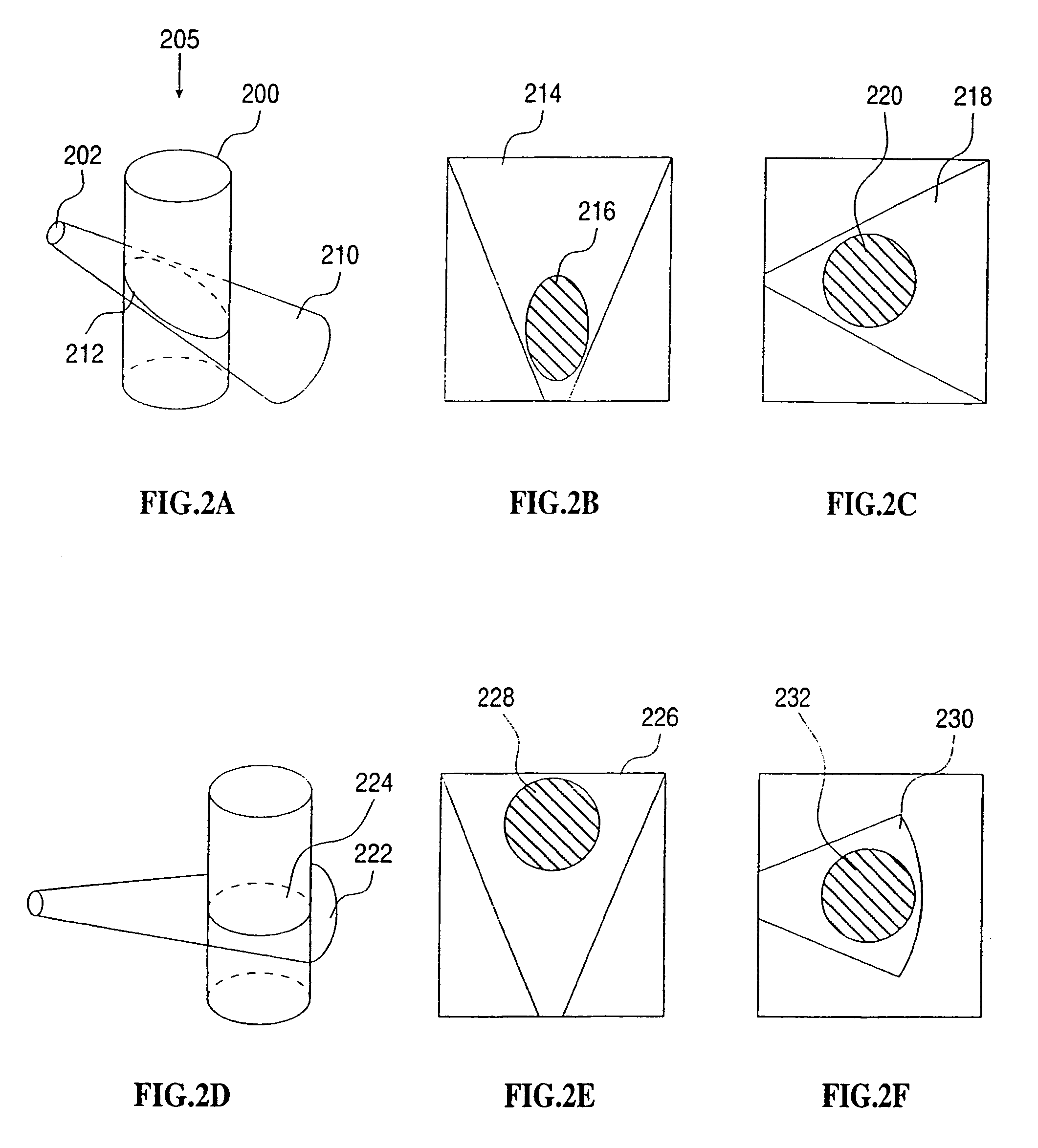 Method and system for displaying cross-sectional images of a body