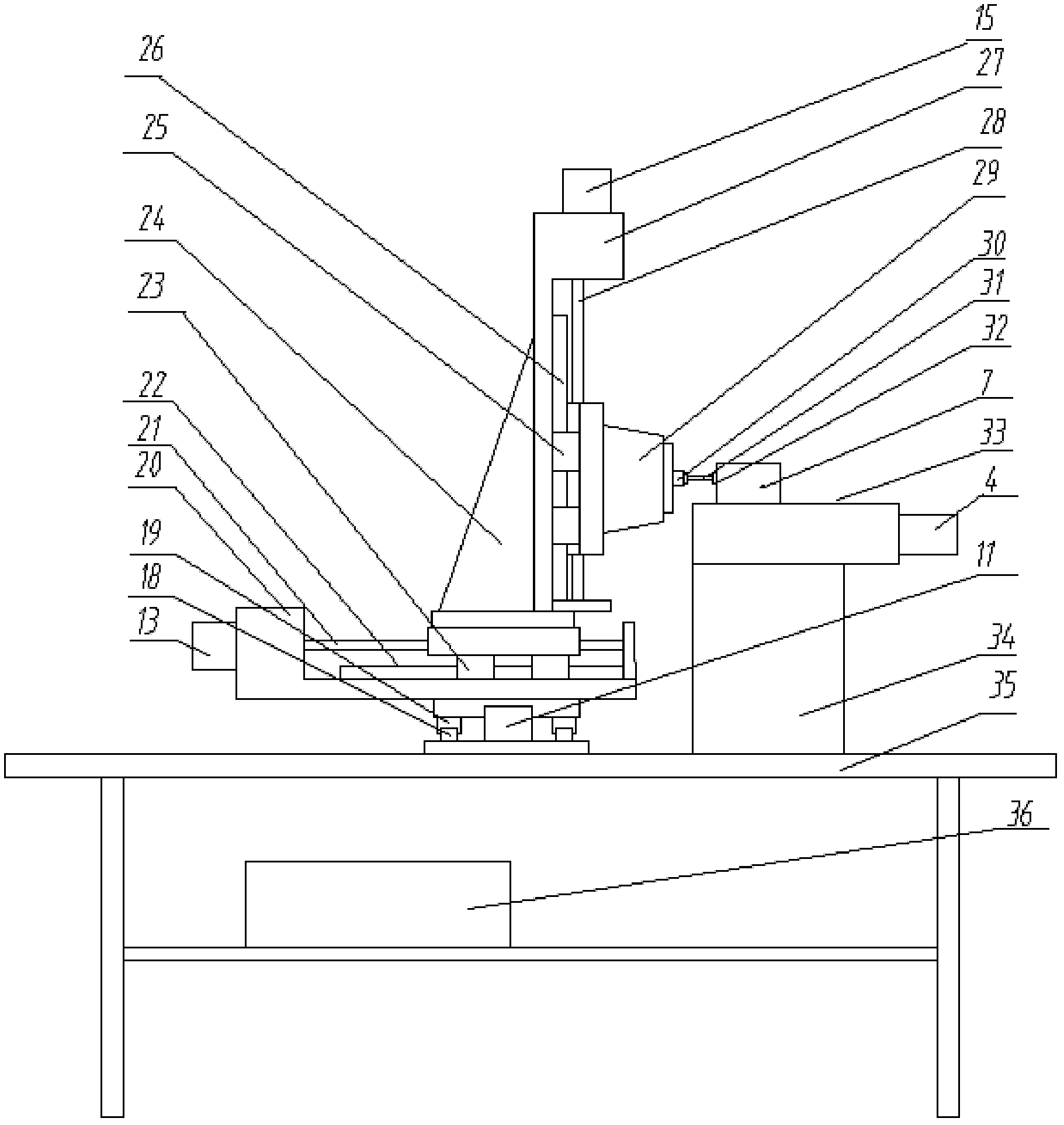 Automobile key switch testing system and testing method