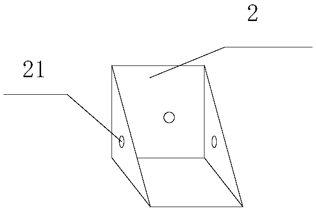 Convenient foundation pit supporting frame and supporting method thereof