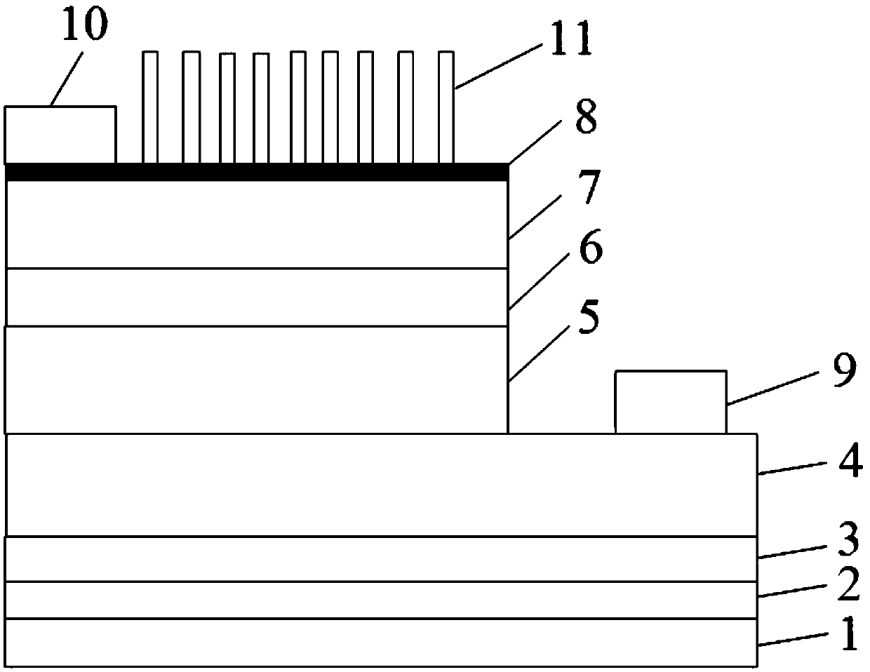 A kind of LED chip and its manufacturing method