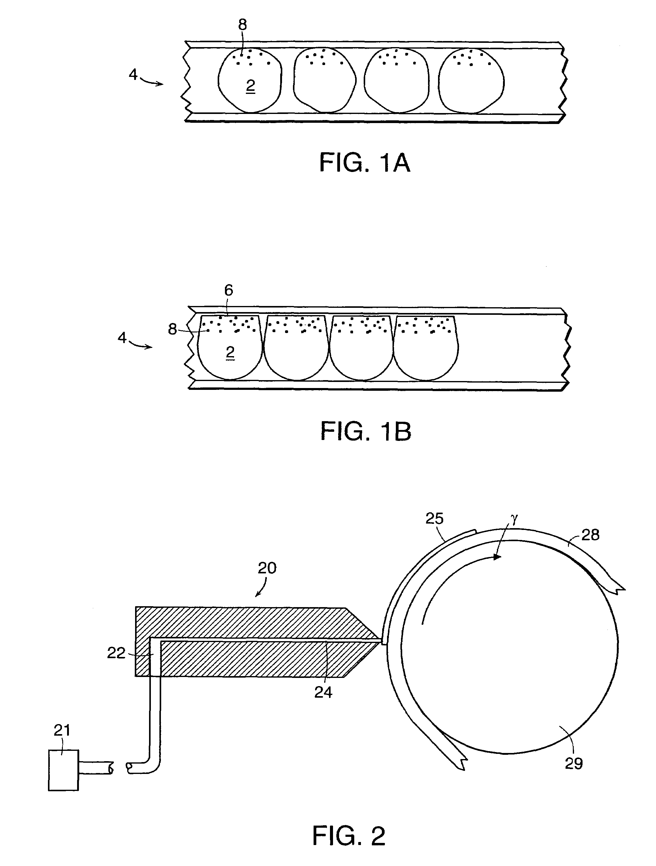 Encapsulated electrophoretic displays having a monolayer of capsules and materials and methods for making the same