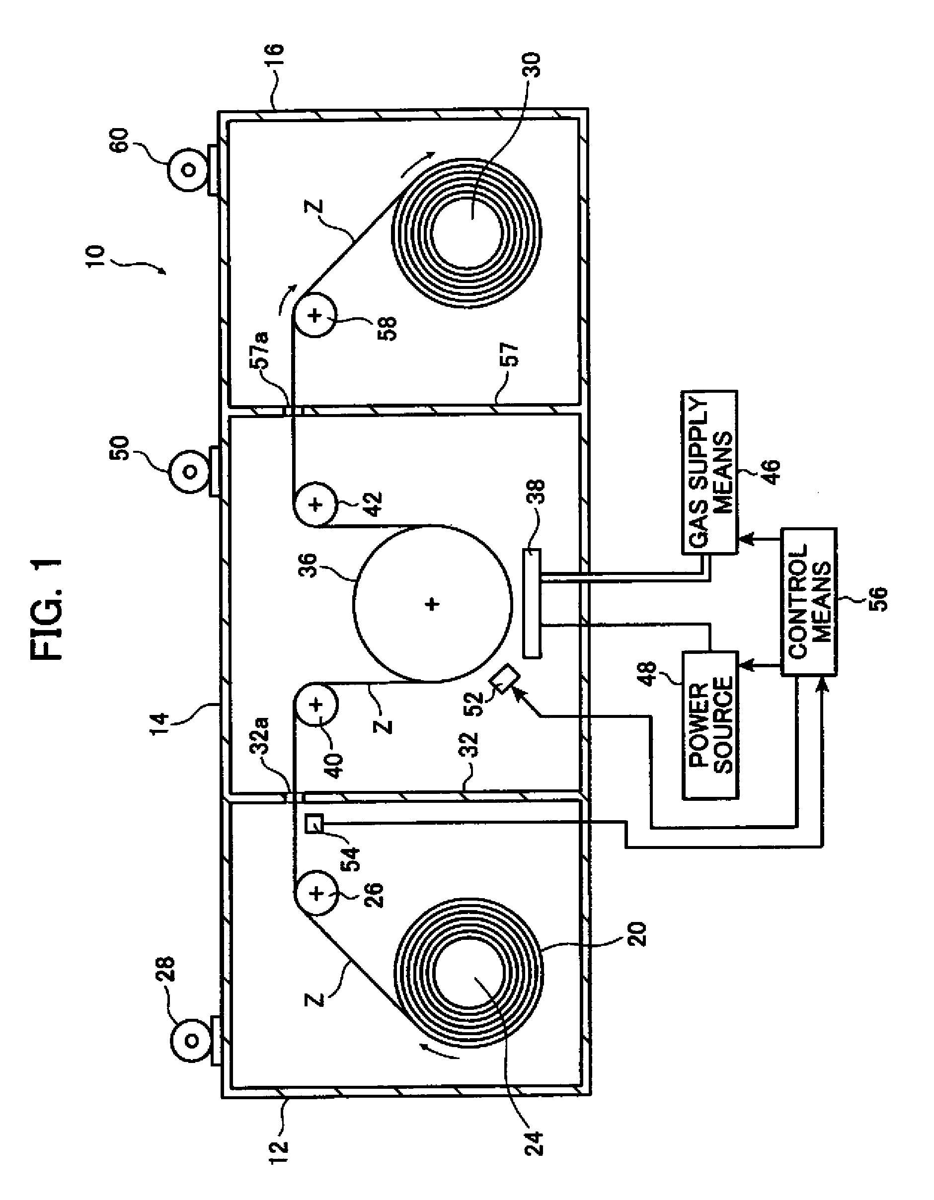 Method of producing gas barrier layer, gas barrier film for solar batteries and gas barrier film for displays