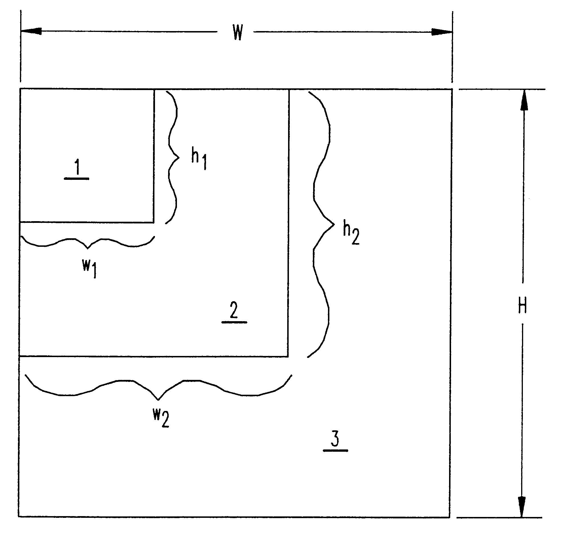 Method for enabling adaptive sizing of display elements