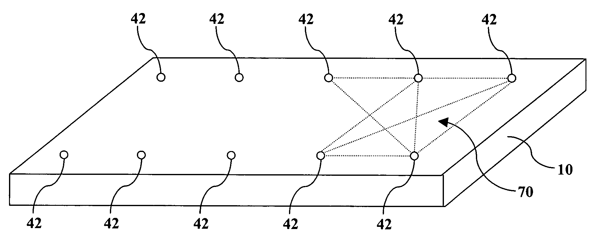 Fiducial calibration method for measuring a workpiece