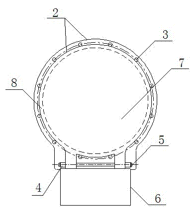 Energy-saving reversed-opening type flap valve