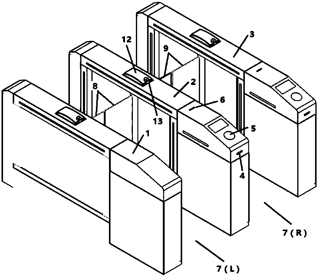 Ticket checking method and channel management device