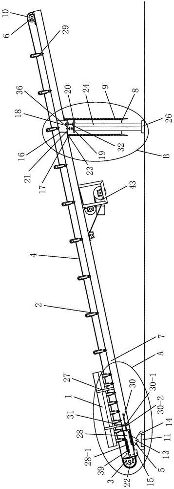 Cold silo flow measuring device and measuring method for asphalt mixing equipment