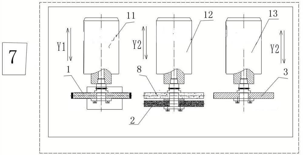 Method and device for dressing superhard material grinding wheel