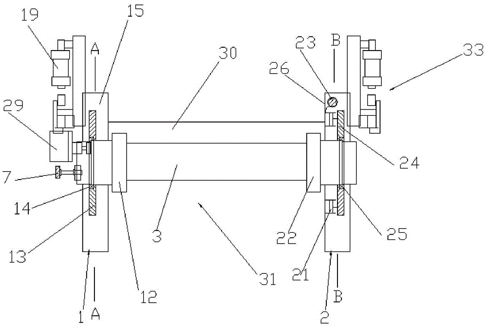 Circular screen head of circular screen printer