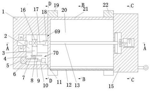 Waste incineration cylinder with rolling cleaning function