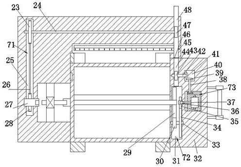 Waste incineration cylinder with rolling cleaning function