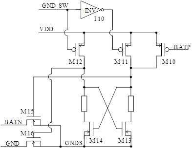 Reverse polarity protection circuit for rechargeable battery and battery protection chip