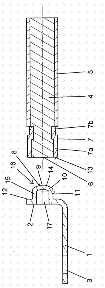 Connection element for an electrical conductor