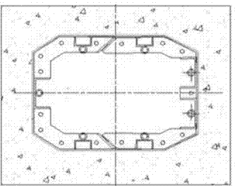 Construction method of hinged pull-type steel inner formwork and prefabricated hollow slab beam