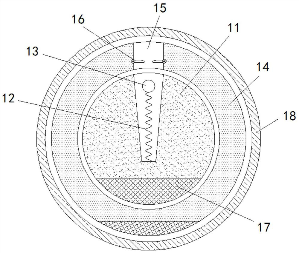 A protective device with the rescue function of digital products falling into water