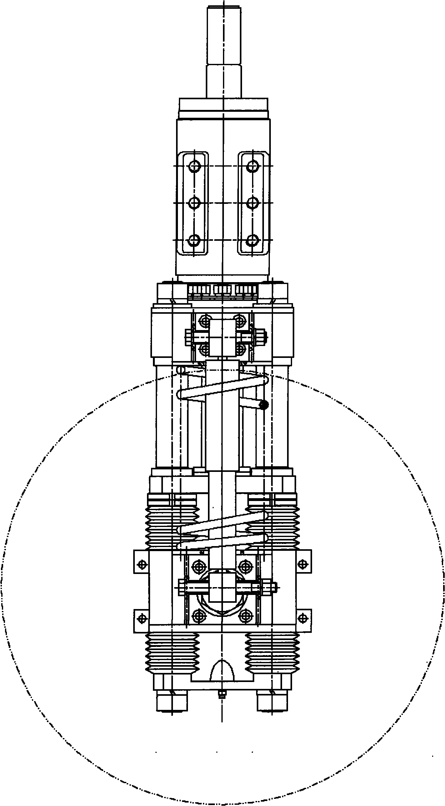 Main pin zero bias wire-controlled independent driven and steering automobile running mechanism and electric vehicle