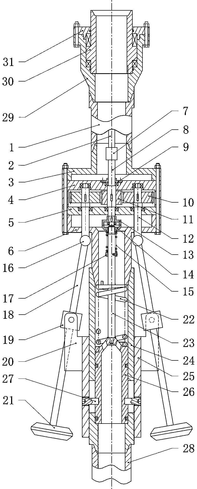 A coiled tubing turbocharged torque increasing tool