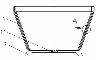 A kind of preparation method of multifunctional stone-paper-based flowerpot