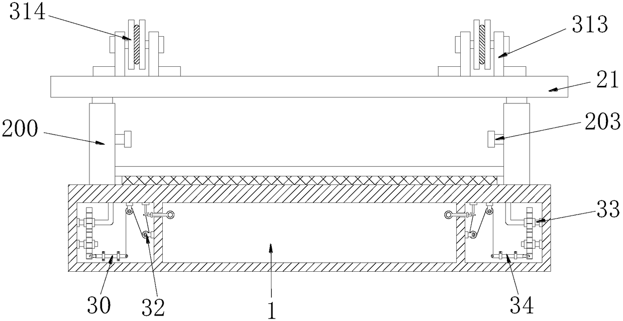 Building construction protection device for a high-rise building