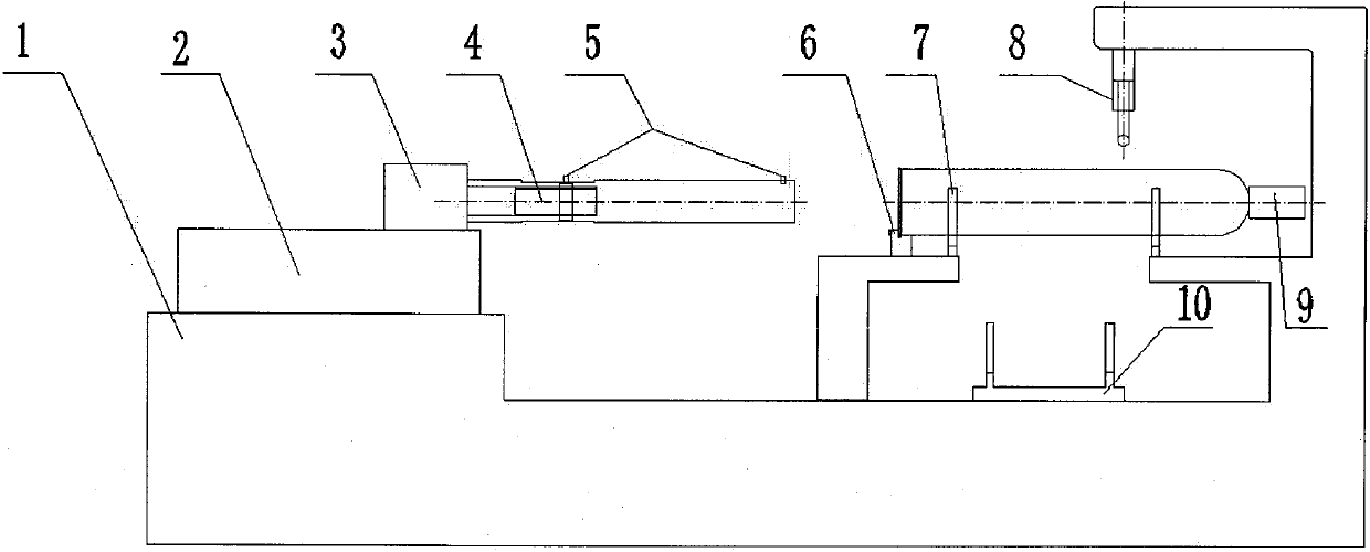 Device for manufacturing electrode for power-adjustable electric heating tube