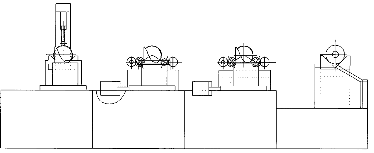 Device for manufacturing electrode for power-adjustable electric heating tube