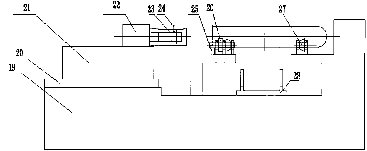 Device for manufacturing electrode for power-adjustable electric heating tube