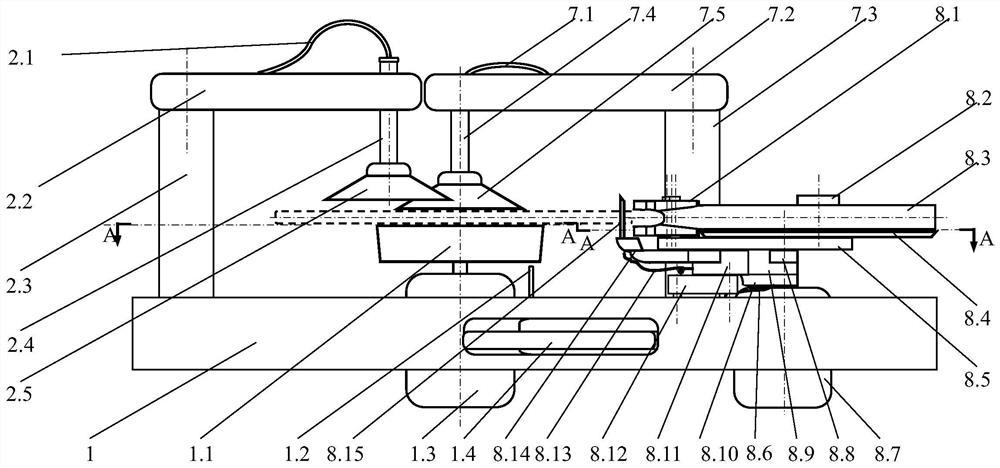 Board-shaped workpiece hemming system software blanking pick-and-place process