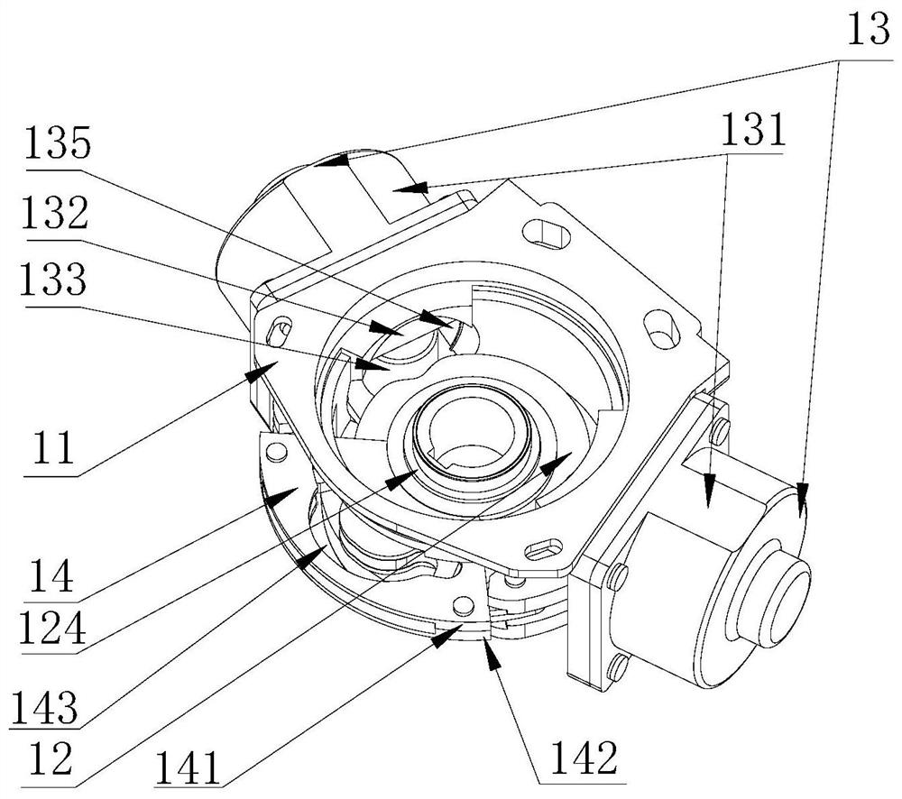 Active corner driving device and rotary car coupler