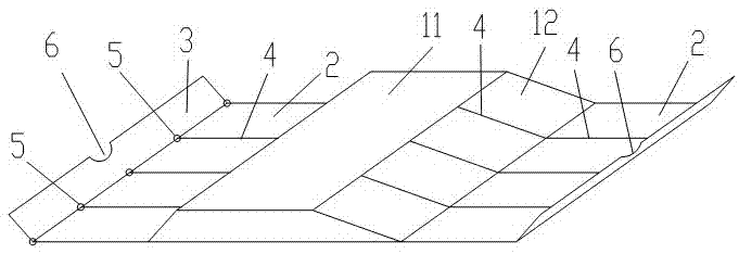 High-efficiency utilization of natural precipitation in forest and fruit fields and weed suppression device and method