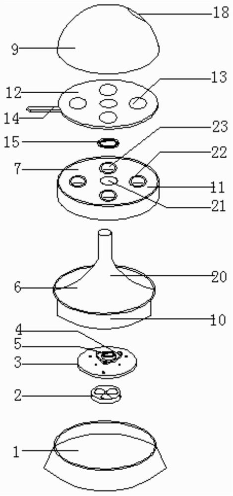 A multi-scent aroma diffuser