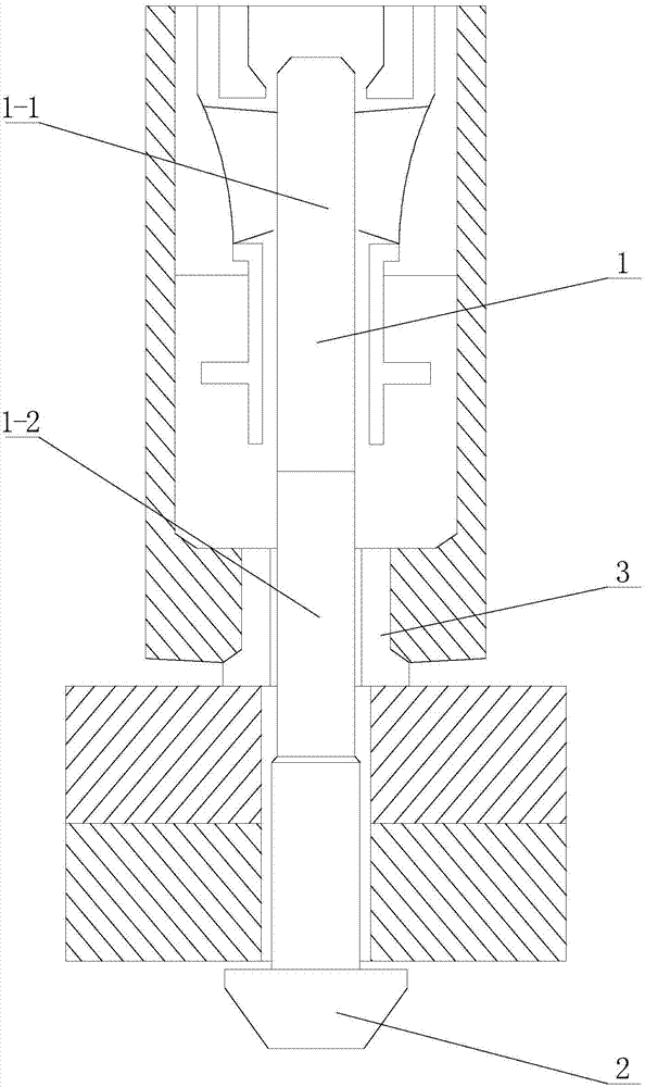 Pull riveting bolt for shared bicycles