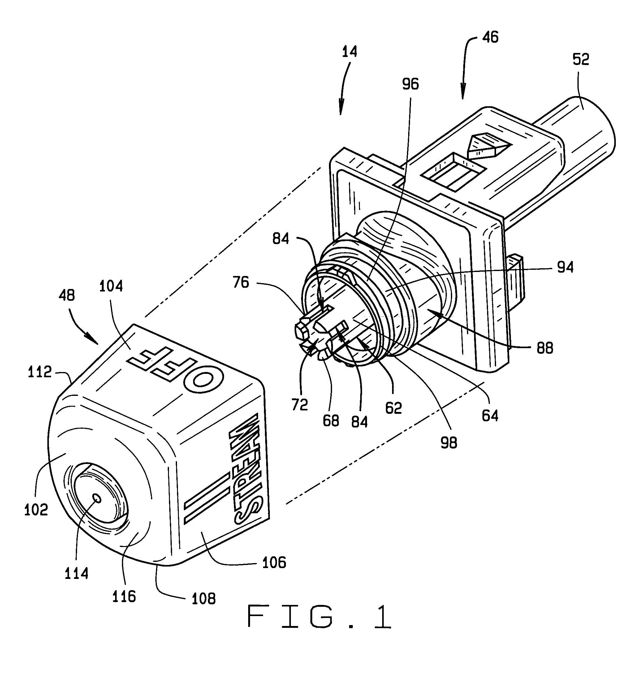 Trigger sprayer spray, off, stream, off indexing nozzle assembly