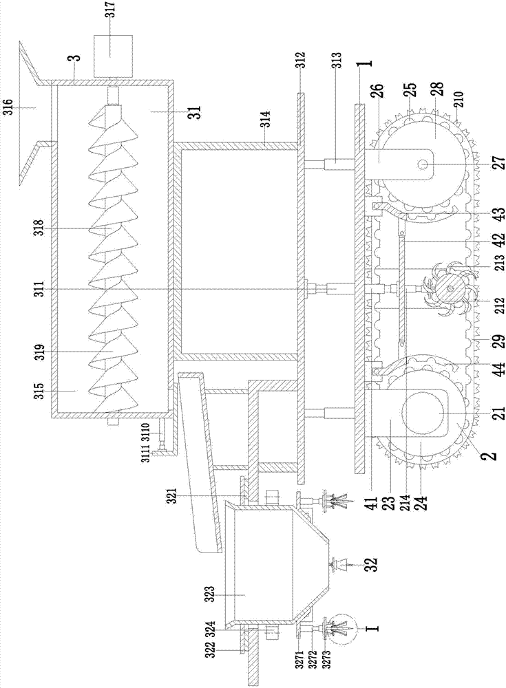 Automatic concrete pouring equipment for constructing bridge pile foundation