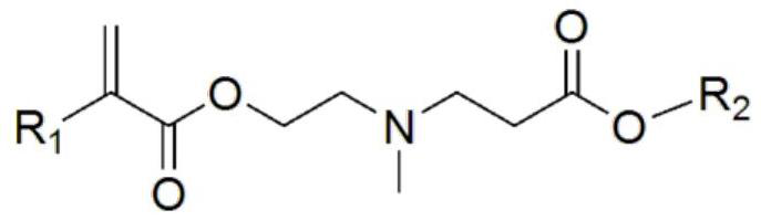 A kind of branch point fracture type hyperbranched resin and its preparation method and application