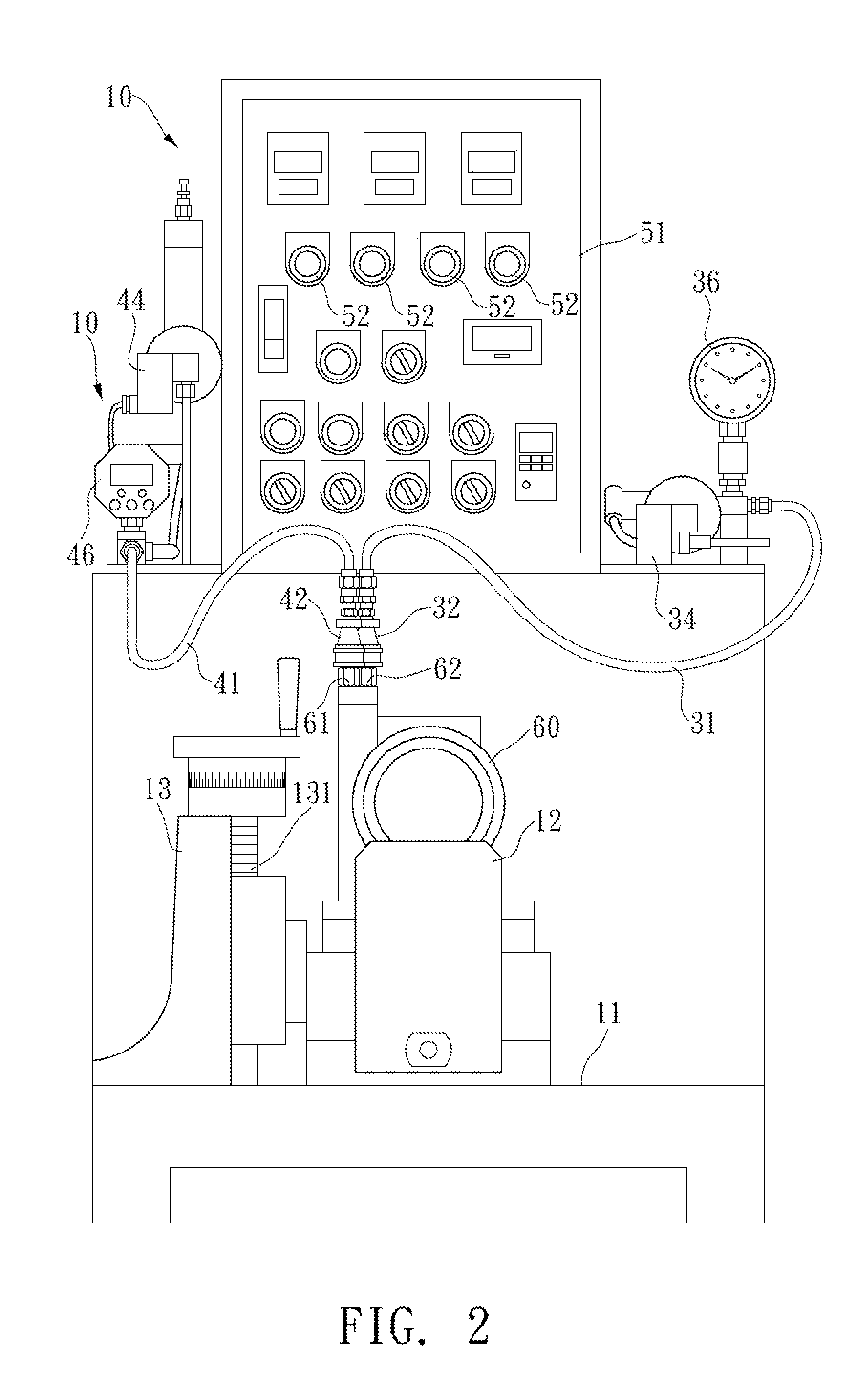 Compressor Pressure Measuring Device