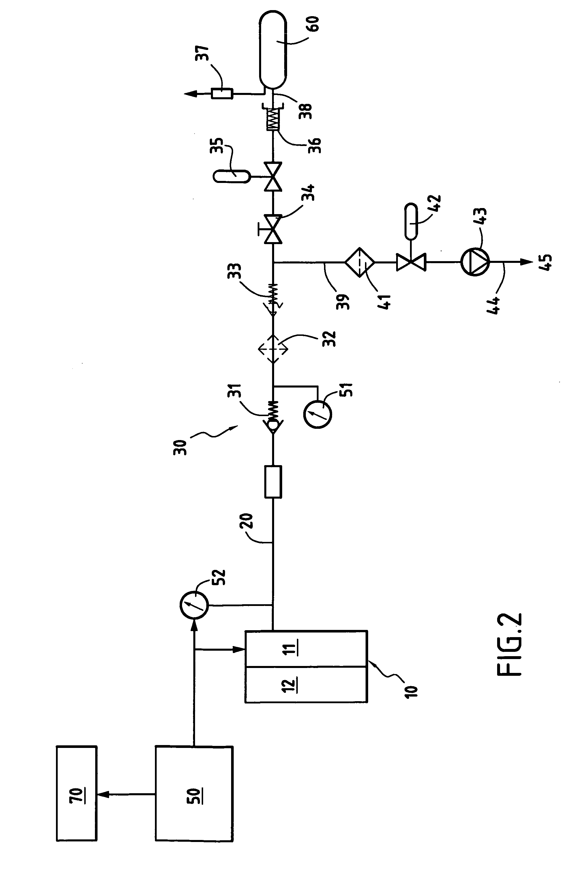 Evaluating the leaktightness of a device for storing fuel gas under high pressure