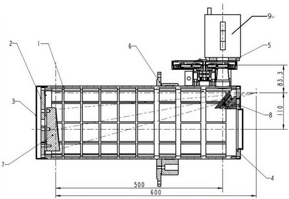 Minitype infrared target simulation device