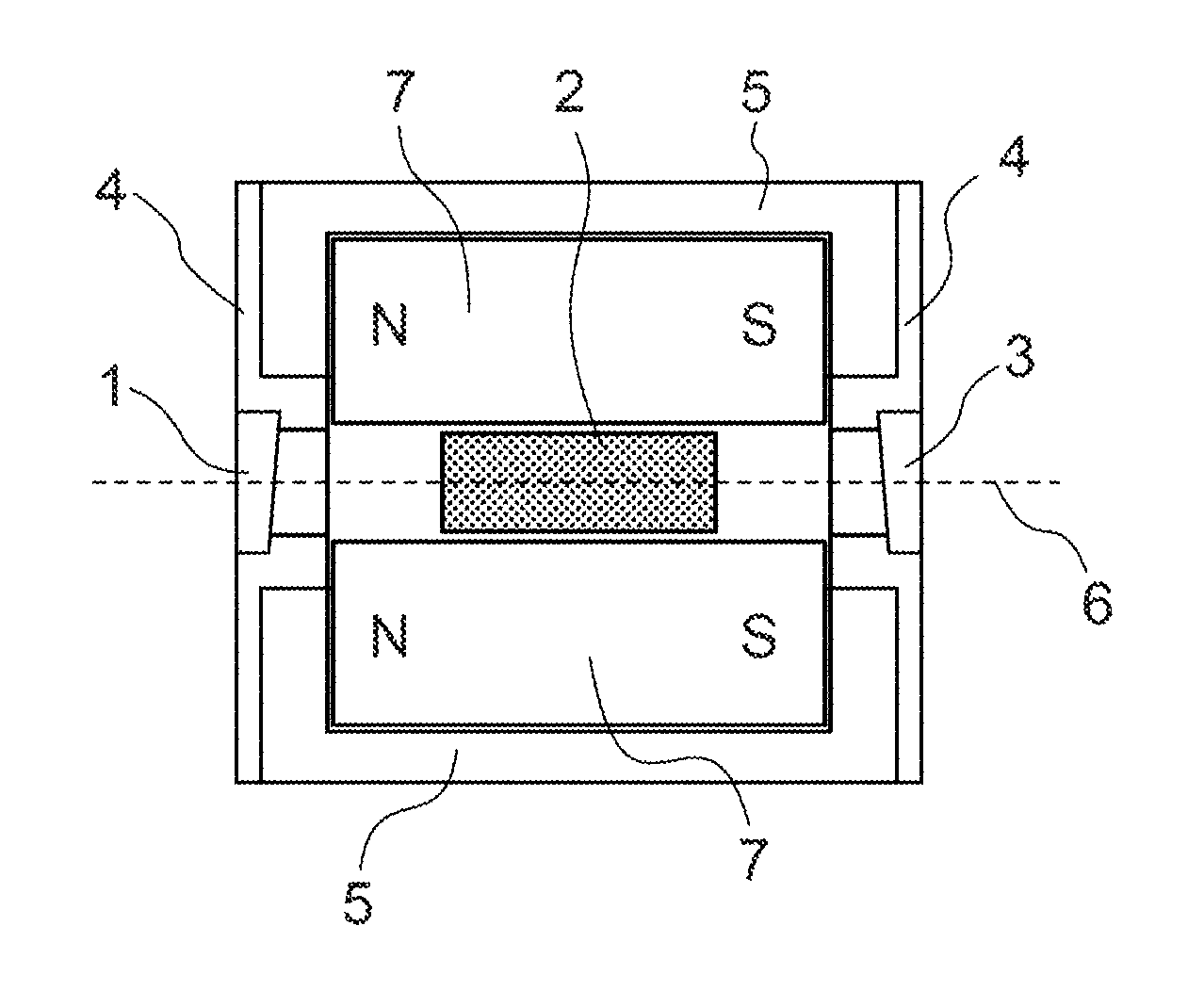 Optical isolator for a wavelength band of 600-800 nm