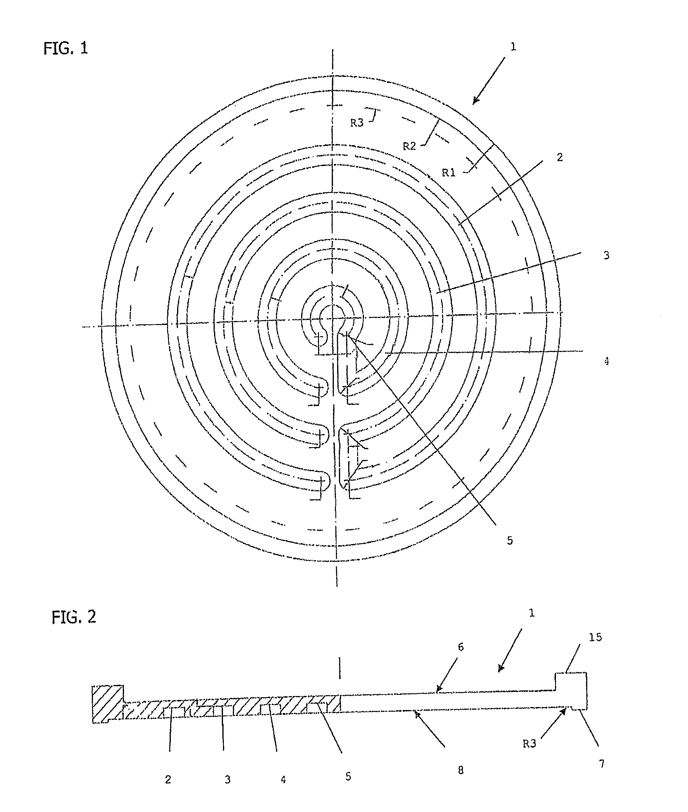 Method and device for the continuous melting or refining of melts